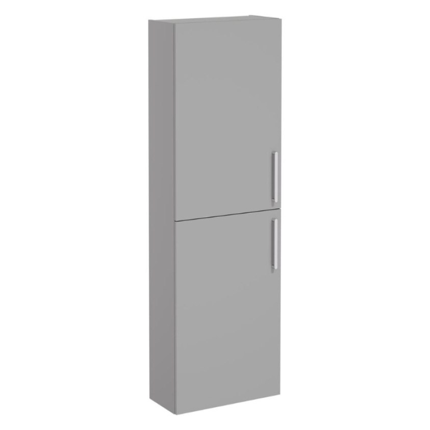 Product Cut out image of VitrA Root Flat Rock Grey Compact Tall Unit 68018